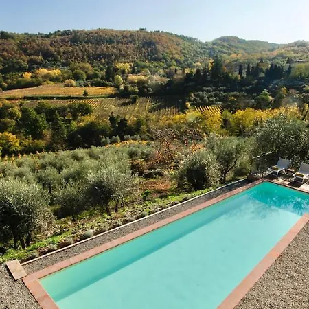 Villa Chianti, Toscane: Avec Vue