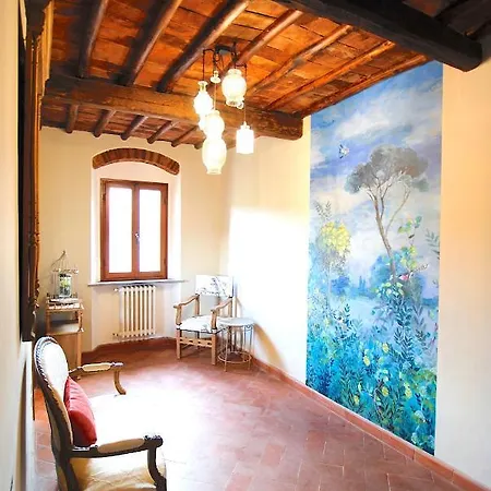 Chianti, Toscane: Avec Vue Lucolena in Chianti